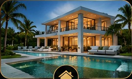 Private luxury villa with swimming pool