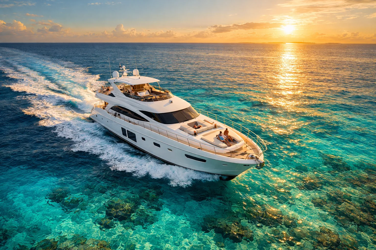 Yacht on the Caribbean coast near the Casa de Campo resort area
