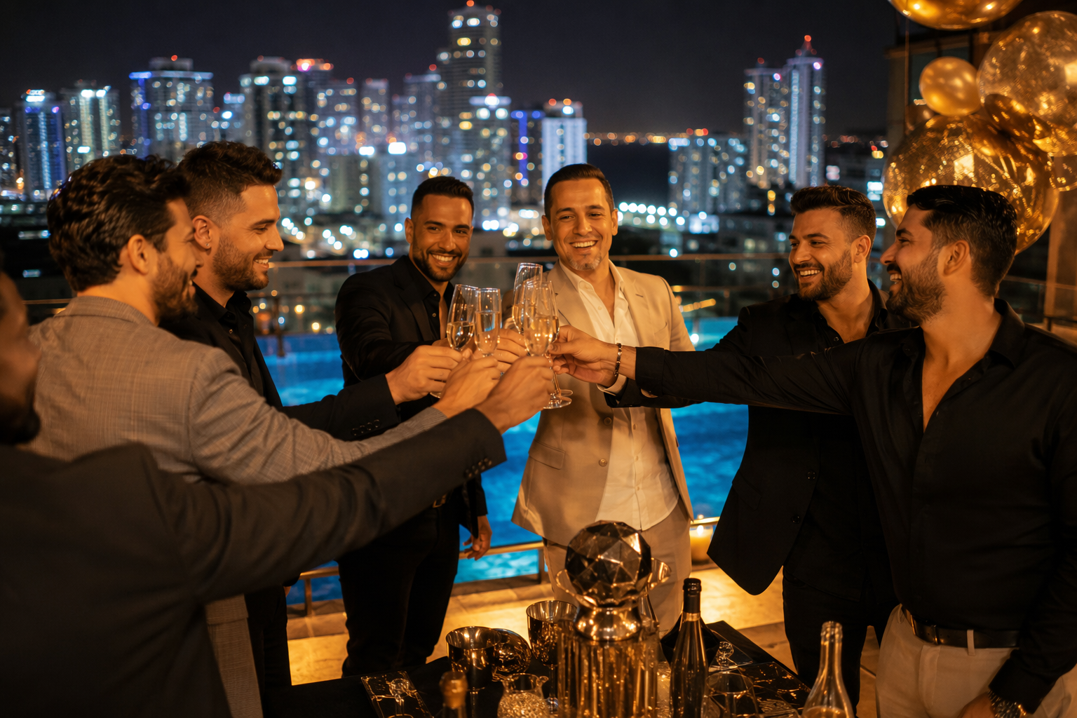 Bachelor Party Packages — luxury Dominican Republic vacation package with escort companionship